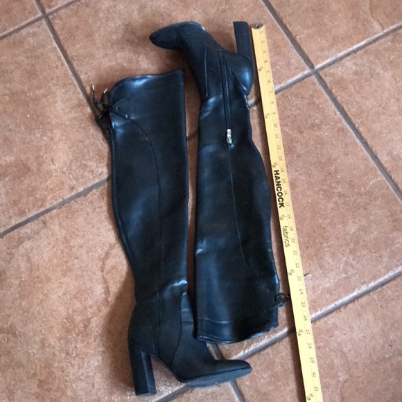 MARC FISHER BLACK OVER THE KNEE BOOTS SIZE 6.5 - Picture 7 of 15